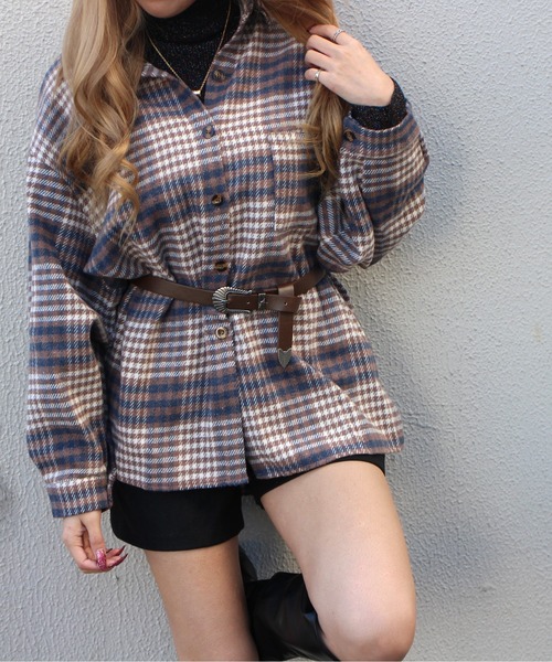 Oneway Jeans Bigチェックシャツ