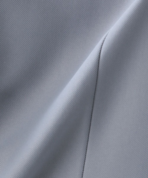 RAGEBLUE（レイジブルー）の「PEツイル/ノーカラーテーラードジャケット＜セットアップ着用可能＞/260525（ノーカラージャケット・メンズ・ライトブルー/ブラック/グレー・MEDIUM/LARGE）」の6枚目の写真