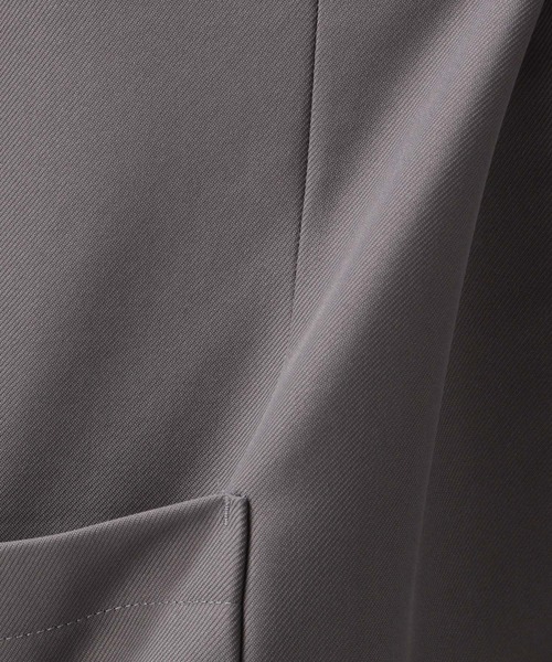 RAGEBLUE（レイジブルー）の「PEツイル/ノーカラーテーラードジャケット＜セットアップ着用可能＞/260525（ノーカラージャケット・メンズ・ライトブルー/ブラック/グレー・MEDIUM/LARGE）」の19枚目の写真