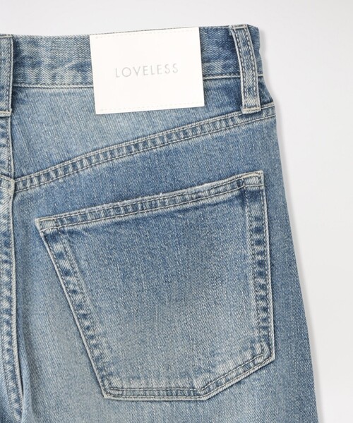LOVELESS（ラブレス）の「【ドラマ着用商品】ウォッシュドデニムパンツ（デニムパンツ・レディース・ブルー系その他2・38/36/34）」の6枚目の写真