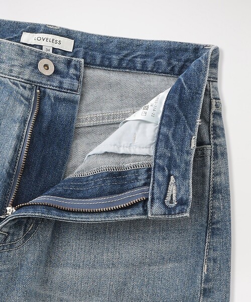 LOVELESS（ラブレス）の「【ドラマ着用商品】ウォッシュドデニムパンツ（デニムパンツ・レディース・ブルー系その他2・38/36/34）」の5枚目の写真