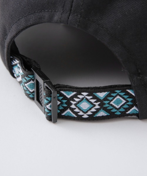 Franklin Climbing（フランクリンクライミング）の「【KIDS】【Franklin Climbing】 オックス６パネルキャップ（キャップ・キッズ・ブラック/ブルー・ONE SIZE）」の4枚目の写真