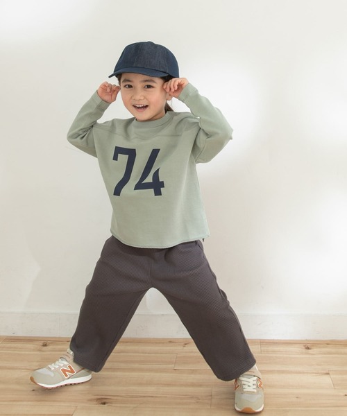 URBAN RESEARCH DOORS(アーバンリサーチドアーズ)の「テレコリブパンツ(KIDS)(その他パンツ・キッズ・チャコールグレー/ベージュ系その他・120/105/150/135)」の5枚目の写真