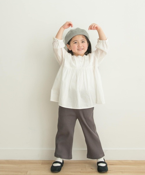 URBAN RESEARCH DOORS(アーバンリサーチドアーズ)の「テレコリブパンツ(KIDS)(その他パンツ・キッズ・チャコールグレー/ベージュ系その他・120/105/150/135)」の8枚目の写真