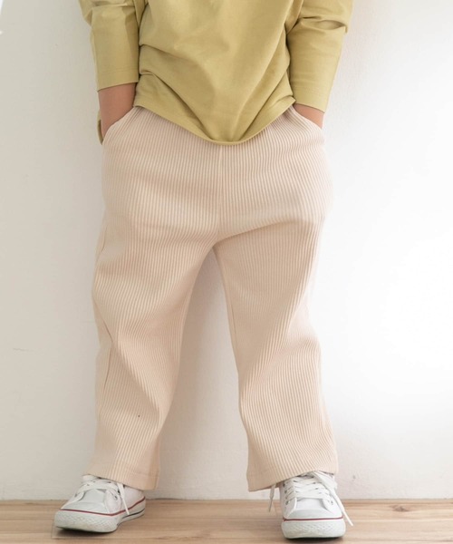 URBAN RESEARCH DOORS(アーバンリサーチドアーズ)の「テレコリブパンツ(KIDS)(その他パンツ・キッズ・チャコールグレー/ベージュ系その他・120/105/150/135)」の11枚目の写真