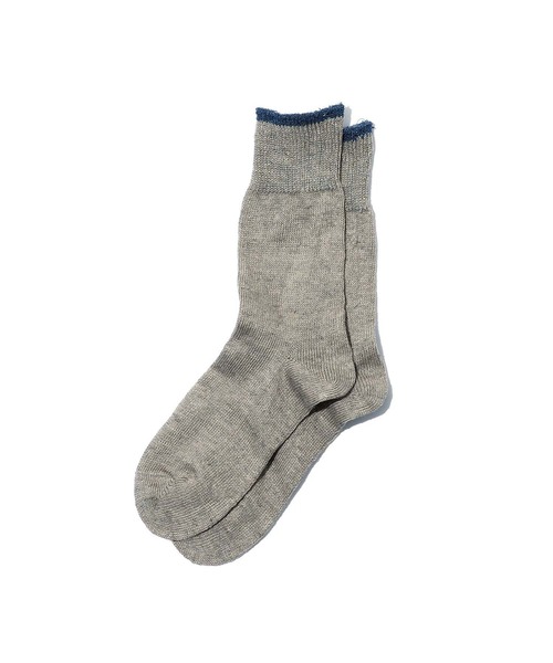 OBSCURE SOCKS(オブスキュア ソックス)の「OBSCURE SOCKS オブスキュアソックス ILEX Men’s アイレックス メンズ(ソックス/靴下・メンズ・ホワイト/ネイビー/ブラウン/グレー・FREE)」の6枚目の写真