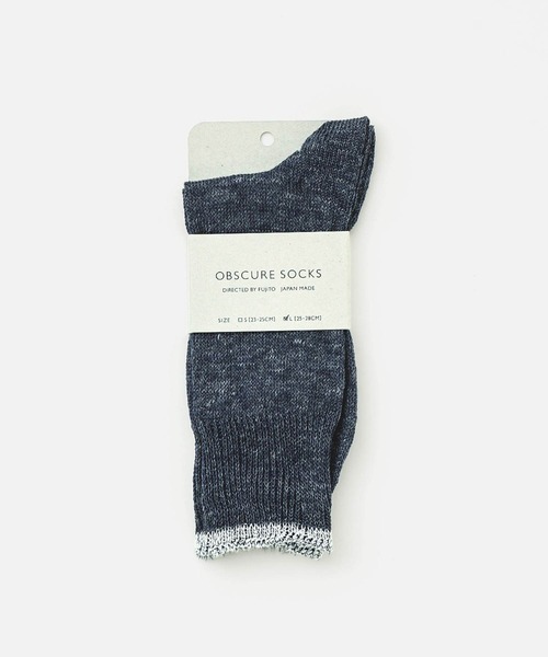 OBSCURE SOCKS(オブスキュア ソックス)の「OBSCURE SOCKS オブスキュアソックス ILEX Men’s アイレックス メンズ(ソックス/靴下・メンズ・ホワイト/ネイビー/ブラウン/グレー・FREE)」の8枚目の写真