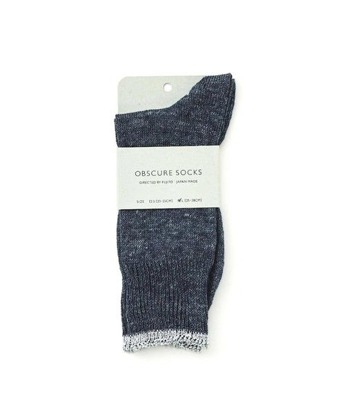 OBSCURE SOCKS(オブスキュア ソックス)の「OBSCURE SOCKS オブスキュアソックス ILEX Men’s アイレックス メンズ(ソックス/靴下・メンズ・ホワイト/ネイビー/ブラウン/グレー・FREE)」の12枚目の写真
