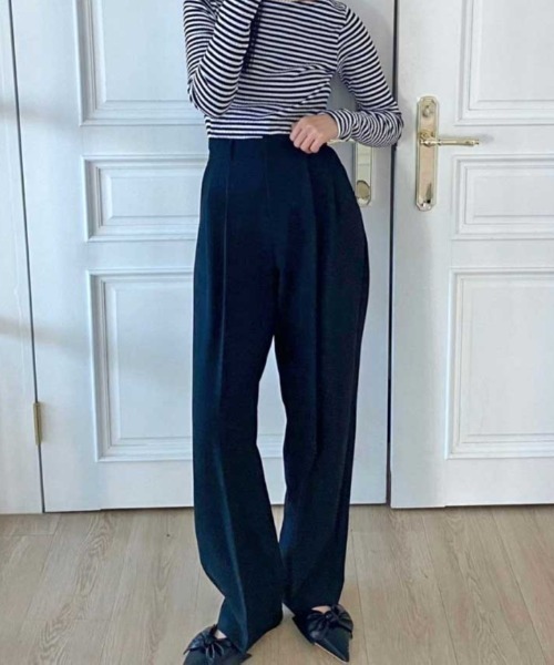 MANGROVE(マングローブ)の「S/S ビビットカラースラックスパンツ(スラックス・レディース・パープル/ブラック/ピンク・MEDIUM/LARGE)」の11枚目の写真