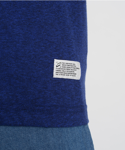 SILAS（サイラス）の「H/S BASEBALL TEE（Tシャツ/カットソー・メンズ・アッシュ/ブルー・MEDIUM/SMALL/LARGE）」の7枚目の写真