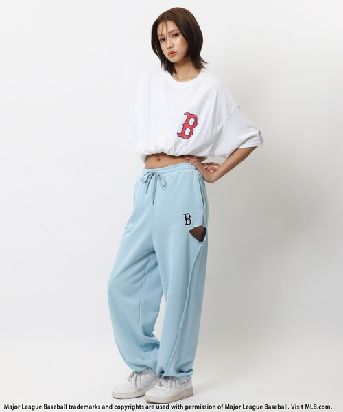 BACK TO THE FIELD(バック トゥー ザ フィールド)の「【MLB】ワンポイントロゴTシャツ(Tシャツ/カットソー・メンズ・ホワイト/ブラック/ホワイト系/ブラック系・MEDIUM/LARGE)」の21枚目の写真
