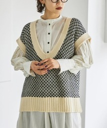 TODAYFUL | TODAYFUL(トゥデイフル) "Jacquard Knit Vest"ジャガードニットベスト/12220515(ニット/セーター)