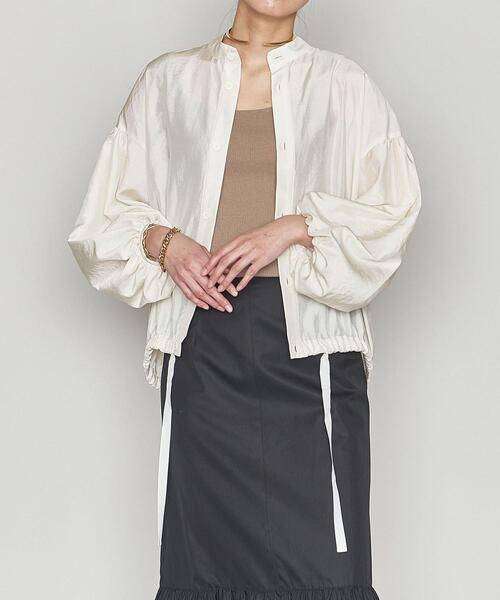 Astraet アストラット Pe スソドロー ローン Arrows スソドロー トップス パフスリーブブラウス シャツ ブラウス Astraet ア