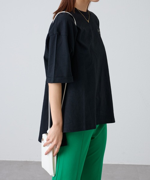 COLONY 2139(コロニートゥーワンスリーナイン)の「20/-OE天竺グラフィックT(Tシャツ/カットソー・レディース・ホワイト/ブラック/ホワイト系その他/ホワイト系その他2/ブラック系その他2・FREE)」の9枚目の写真