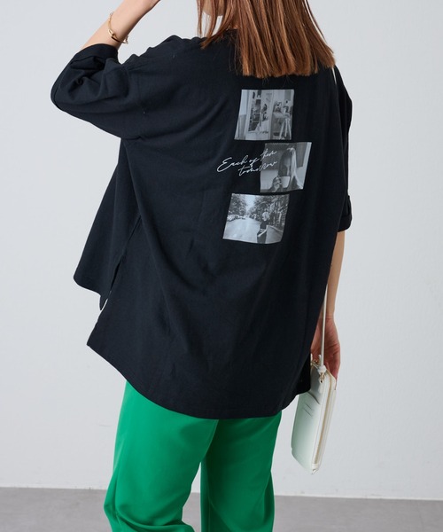 COLONY 2139(コロニートゥーワンスリーナイン)の「20/-OE天竺グラフィックT(Tシャツ/カットソー・レディース・ホワイト/ブラック/ホワイト系その他/ホワイト系その他2/ブラック系その他2・FREE)」の18枚目の写真