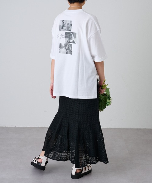 COLONY 2139(コロニートゥーワンスリーナイン)の「20/-OE天竺グラフィックT(Tシャツ/カットソー・レディース・ホワイト/ブラック/ホワイト系その他/ホワイト系その他2/ブラック系その他2・FREE)」の17枚目の写真