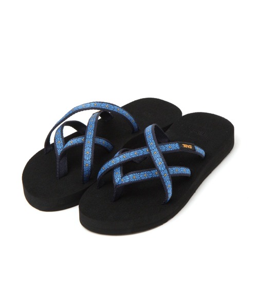 Teva（テバ）の「【Teva(テバ)】OLOWAHU（サンダル・レディース・ネイビー/ブラック/イエロー・23/24）」の2枚目の写真