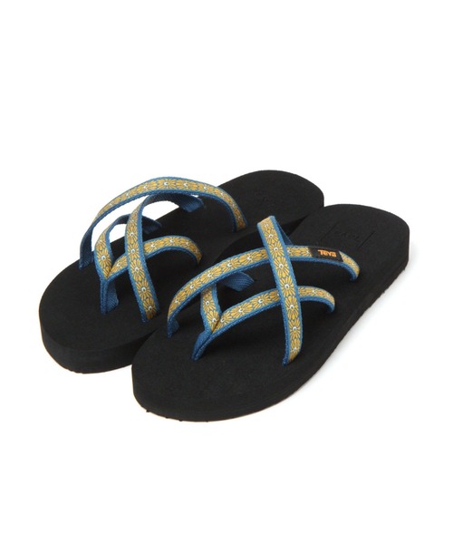 Teva（テバ）の「【Teva(テバ)】OLOWAHU（サンダル・レディース・ネイビー/ブラック/イエロー・23/24）」の3枚目の写真