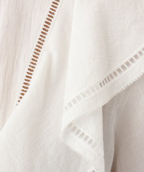 UNTITLED（アンタイトル）の「◆【STORY掲載】ブリーゼワッシャークロス ブラウス＜洗える＞（シャツ/ブラウス・レディース・ブラック/アイボリー・44/00/02/04/48）」の14枚目の写真