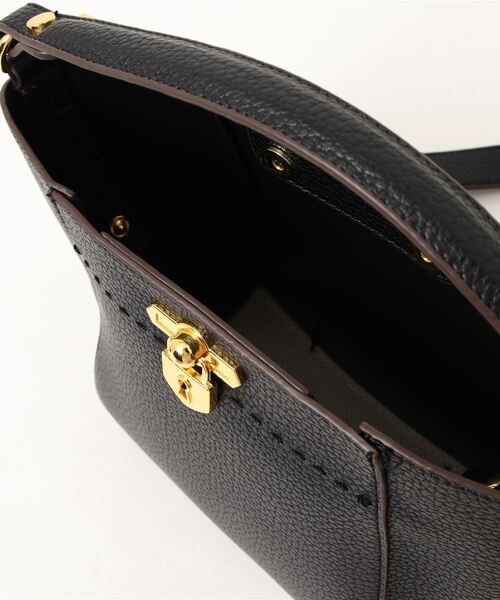 CURI BISCUI（キュリ　ビスキュイ）の「【CURIBISCUI】ポーチ付き キーモチーフバッグ（ショルダーバッグ・レディース・イエロー/アイボリー/ブラック/モカ・FREE）」の10枚目の写真