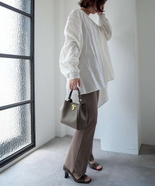 CURI BISCUI（キュリ　ビスキュイ）の「【CURIBISCUI】ポーチ付き キーモチーフバッグ（ショルダーバッグ・レディース・イエロー/アイボリー/ブラック/モカ・FREE）」の14枚目の写真