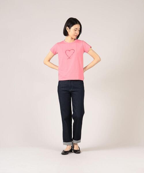 agnes b.（アニエスベー）の「SAE0 TS サラエボハートTシャツ（T