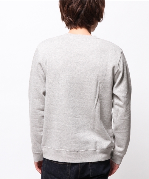 OUTLET（アウトレット）の「【CIAOPANIC TYPY】ローカーコラボクルースウェット（スウェット・メンズ・ネイビー/グレー・MEDIUM/LARGE）」の5枚目の写真