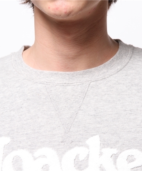OUTLET（アウトレット）の「【CIAOPANIC TYPY】ローカーコラボクルースウェット（スウェット・メンズ・ネイビー/グレー・MEDIUM/LARGE）」の6枚目の写真