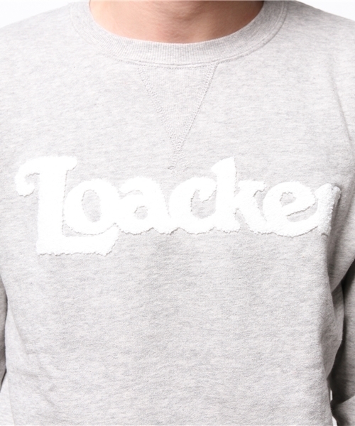 OUTLET（アウトレット）の「【CIAOPANIC TYPY】ローカーコラボクルースウェット（スウェット・メンズ・ネイビー/グレー・MEDIUM/LARGE）」の8枚目の写真