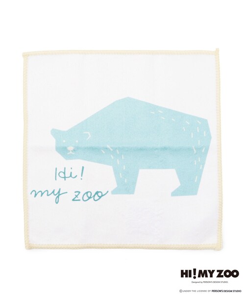 SHOO・LA・RUE（シューラルー）の「【コラボ】HI! MY ZOO マイクロファイバークロス2枚組（その他雑貨・レディース・グリーン/アイボリー/ピンク系・00）」の6枚目の写真