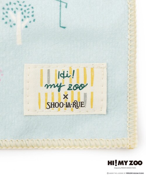 SHOO・LA・RUE（シューラルー）の「【コラボ】HI! MY ZOO マイクロファイバークロス2枚組（その他雑貨・レディース・グリーン/アイボリー/ピンク系・00）」の8枚目の写真