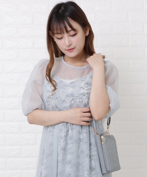 Lace Ladies(レースレディース)の「多機能ミニショルダーバッグ(ショルダーバッグ・レディース・グレー/パープル/ブラック/ピンク・FREE)」の20枚目の写真