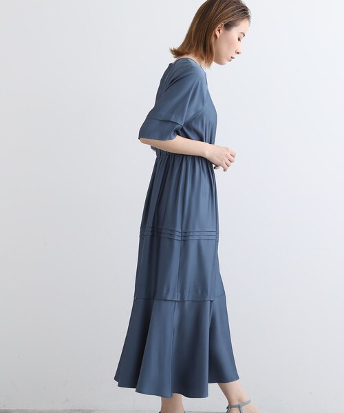 INDIVI（インディヴィ）の「◇【洗える】タックデザイン