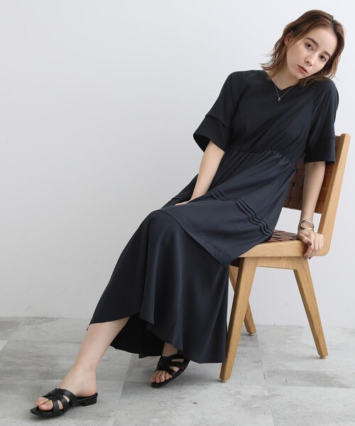 INDIVI（インディヴィ）の「◇【洗える】タックデザイン