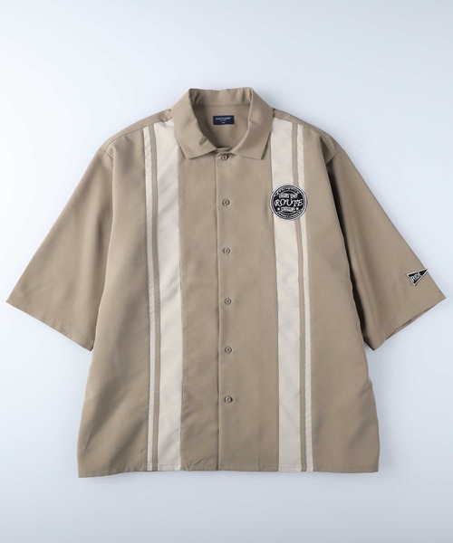 BACK NUMBER（バックナンバー）の「【BACK NUMBER】レーシングシャツ（シャツ/ブラウス・メンズ・ブラック/ベージュ/イエロー・M/L/XL）」の3枚目の写真