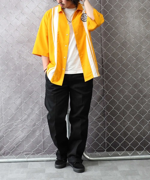 BACK NUMBER（バックナンバー）の「【BACK NUMBER】レーシングシャツ（シャツ/ブラウス・メンズ・ブラック/ベージュ/イエロー・M/L/XL）」の9枚目の写真