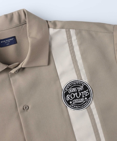 BACK NUMBER（バックナンバー）の「【BACK NUMBER】レーシングシャツ（シャツ/ブラウス・メンズ・ブラック/ベージュ/イエロー・M/L/XL）」の6枚目の写真