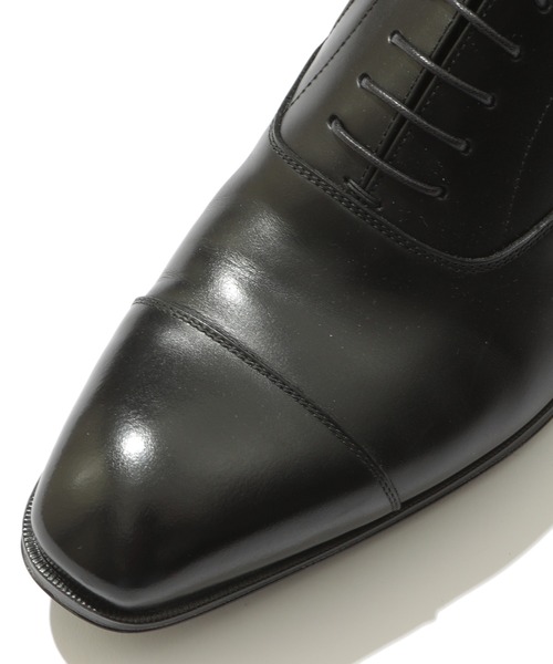 MEN'S BIGI(メンズビギ)の「レイジーマン キップスムースレザーコンフォートシューズ(ドレスシューズ・メンズ・ブラック/キャメル・01/02/03)」の6枚目の写真