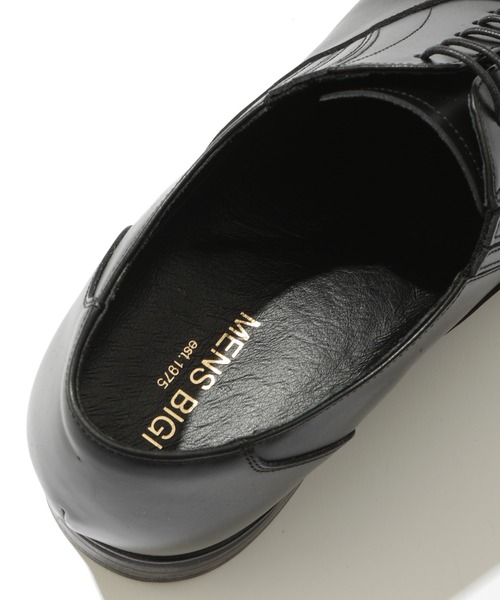 MEN'S BIGI(メンズビギ)の「レイジーマン キップスムースレザーコンフォートシューズ(ドレスシューズ・メンズ・ブラック/キャメル・01/02/03)」の7枚目の写真