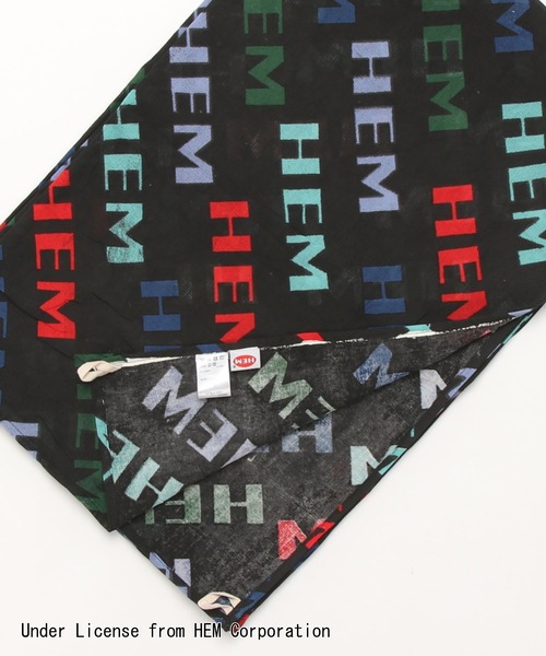 チャイハネ(チャイハネ)の「【チャイハネ】HEM×Amina カラフルループ付きマルチクロス270(インテリア雑貨・レディース・ホワイト/ブラック/ベージュ・FREE)」の7枚目の写真