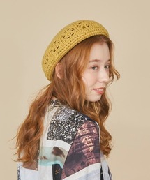 kaorinomori（カオリノモリ）の「kaorinomori ロチェベレー（ハンチング/ベレー帽）」