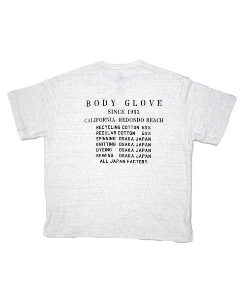 Body Glove(ボディグローブ)の「【BODY GLOVE】ボディグローブ リサイクルコットン パイルTシャツ〔日本製〕(Tシャツ/カットソー・メンズ・ネイビー/ブラウン/オートミール・MEDIUM/LARGE/FREE)」の9枚目の写真