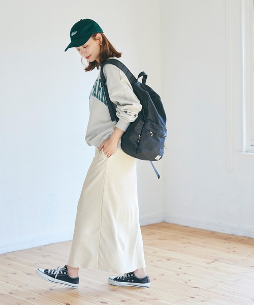 coca（coca）（コカ）の「ピーチスウェードプリーツスカート（スカート・レディース・グレー/アイボリー/ブルー/ブラウン/ブラック・ONE SIZE）」の16枚目の写真