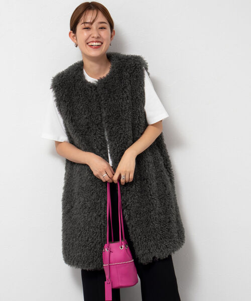 marco masi（マルコマージ）の「【MARCO MASI/ マルコマージ】丸底ミニトートバッグ（トートバッグ・レディース・ピンク/ブラック/グリーン/シルバー・FREE）」の4枚目の写真