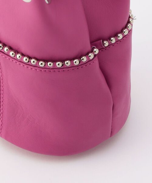 marco masi（マルコマージ）の「【MARCO MASI/ マルコマージ】丸底ミニトートバッグ（トートバッグ・レディース・ピンク/ブラック/グリーン/シルバー・FREE）」の13枚目の写真