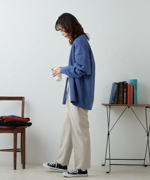 CIAOPANIC TYPY（チャオパニックティピー）の「ドライタッチメッシュVネックカーディガン（カーディガン/ボレロ・メンズ・ブラック/ブラウン/ブルー/グリーン・M/L）」の20枚目の写真