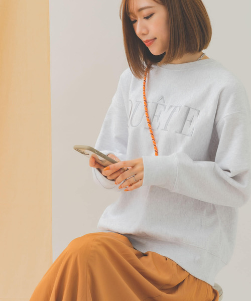 RODE SKO（ロデスコ）の「BEAU’RE　モバイルコードストラップ（スマホケース/カバー・レディース・ブラック/モカ/カーキ/ネイビー/オレンジ・ONE）」の9枚目の写真