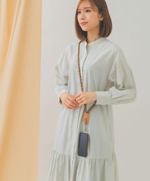 RODE SKO（ロデスコ）の「BEAU’RE　モバイルコードストラップ（スマホケース/カバー・レディース・ブラック/モカ/カーキ/ネイビー/オレンジ・ONE）」の18枚目の写真