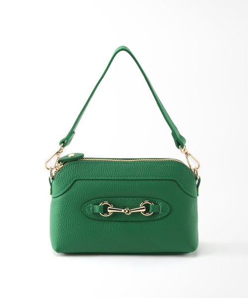 美品♡IENA【AULENTTI】ビットミニショルダーバッグ IENA AULENTTI ビット ミニ ポーチ ショルダー バッグ