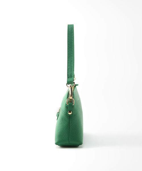 IENA（イエナ）の「【AULENTTI/オウレンティ】ビットミニポーチ（ショルダーバッグ・レディース・ベージュ/ブラウン/グリーン/キャメル・FREE）」の22枚目の写真